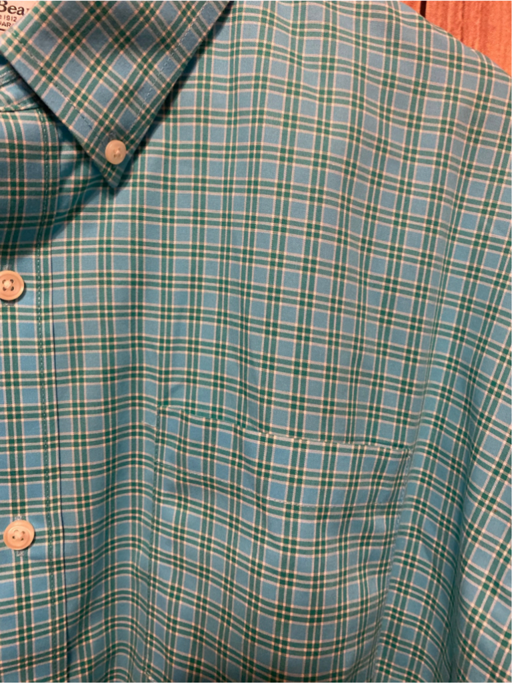 L.L.Bean XXL Tall bundle of 3 men’s Casual Button Down Shirts plaid - Picture 10 of 16